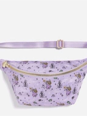 Stoney Clover Lane Lilac Printed Fanny Pack with Gold Hardware